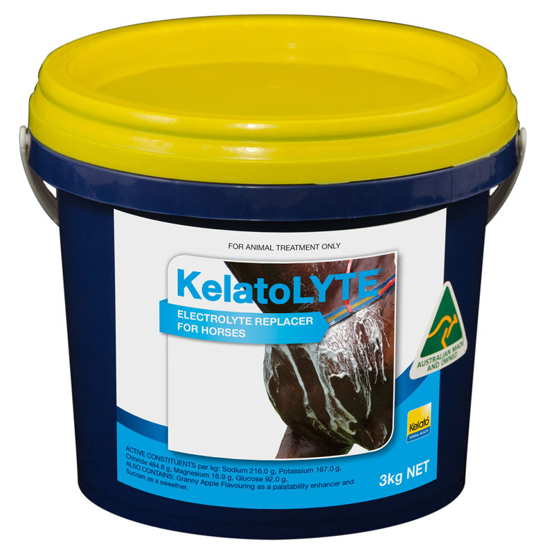Kelato Kelatolyte 3kg-STABLE: Supplements-Ascot Saddlery