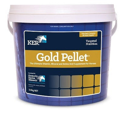 Kentucky Equine Research Gold Pellets 3.6kg-STABLE: Supplements-Ascot Saddlery