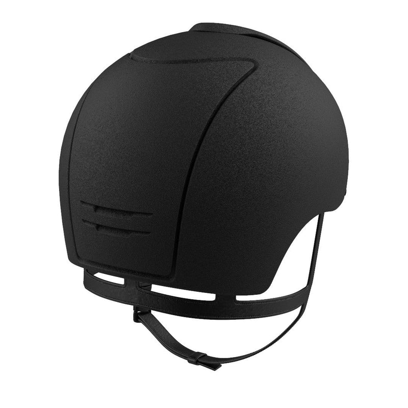 Kep Cromo 2 Jockey Textured Black Helmet-RIDER: Helmets-Ascot Saddlery