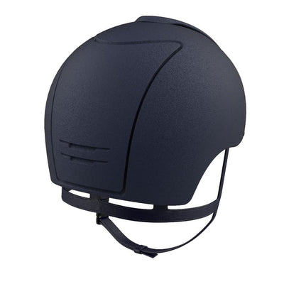 Kep Cromo 2 Jockey Textured Blue Helmet-RIDER: Helmets-Ascot Saddlery