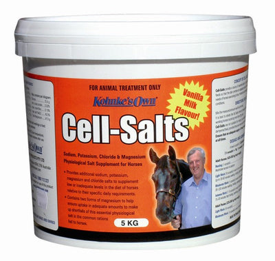 Kohnke Cell Salts 5kg-STABLE: Supplements-Ascot Saddlery