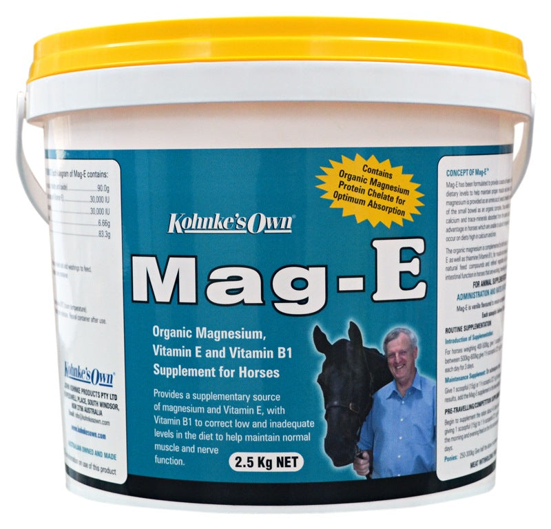 Kohnke Mag E 1kg-STABLE: Supplements-Ascot Saddlery