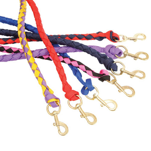 Lead Plaited Webbing-HORSE: Leads & Snap Hooks-Ascot Saddlery
