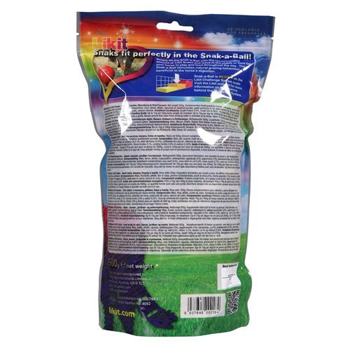 Likit Snaks Rainbow 500gm-STABLE: Horse Treats & Toys-Ascot Saddlery