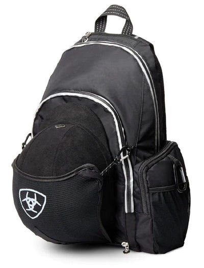 Luggage Backpack Ariat Ring Black-RIDER: Luggage-Ascot Saddlery