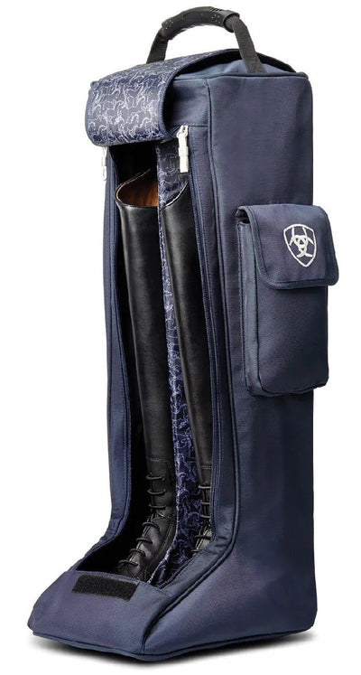 Luggage Boot Bag Ariat Team Navy-RIDER: Luggage-Ascot Saddlery