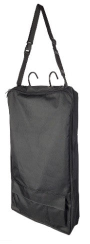 Luggage Bridle Bag With Hooks Black-RIDER: Luggage-Ascot Saddlery