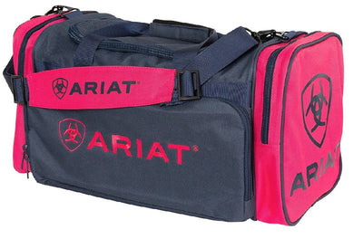 Luggage Gear Bag Ariat Junior Pink & Navy-RIDER: Luggage-Ascot Saddlery