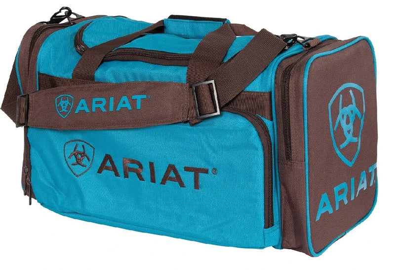 Luggage Gear Bag Ariat Junior Turquoise & Brown-RIDER: Luggage-Ascot Saddlery