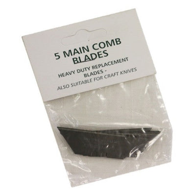 Main Comb Spare Blades-STABLE: Grooming-Ascot Saddlery