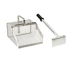 Manure Scoop And Scraper Mesh Short-STABLE: Stable Equipment-Ascot Saddlery