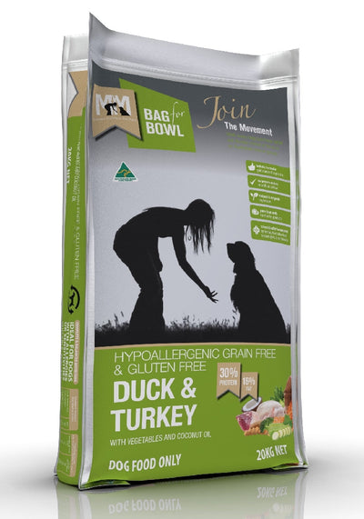 Meals For Mutts Dog Grainfree Duck & Turkey 20kg-Dog Food-Ascot Saddlery