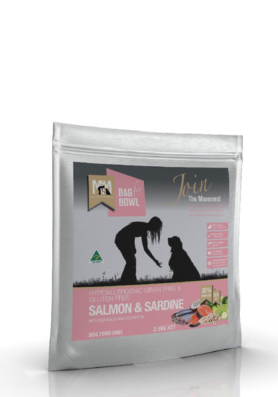 Meals For Mutts Dog Grainfree Salmon & Sardine 2.5kg-Dog Food-Ascot Saddlery
