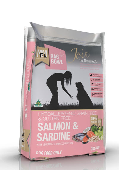 Meals For Mutts Dog Grainfree Salmon & Sardine 9kg-Dog Food-Ascot Saddlery