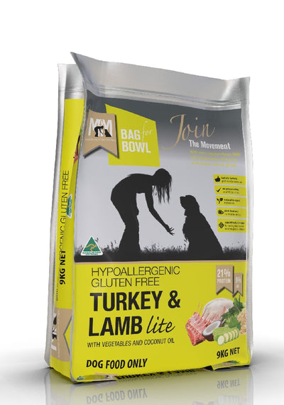 Meals For Mutts Dog Lite Turkey Lamb 9kg-Dog Food-Ascot Saddlery