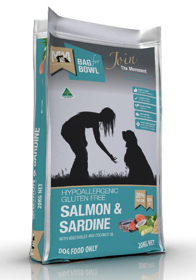 Meals For Mutts Dog Salmon & Sardine 20kg-Dog Food-Ascot Saddlery