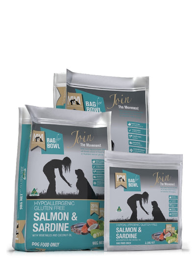 Meals For Mutts Dog Salmon & Sardine 2.5kg-Dog Food-Ascot Saddlery