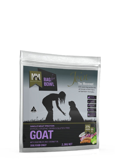 Meals For Mutts Dog Single Protein Goat 2.5kg-Dog Food-Ascot Saddlery