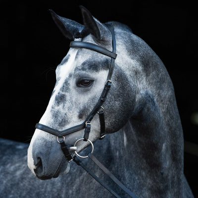 Micklem Competition Bridle Black-HORSE: Bridles-Ascot Saddlery