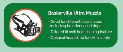 Muzzle Dog Baskerville Ultra Size-Dog Accessories-Ascot Saddlery