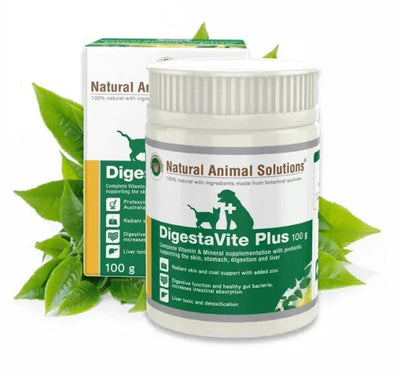 Natural Animal Solutions Digestavite Plus 100gm-Dog Potions & Lotions-Ascot Saddlery