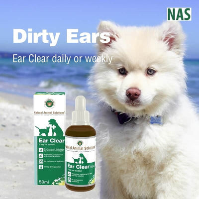 Natural Animal Solutions Ear Clear 50ml-Dog Grooming & Coat Care-Ascot Saddlery