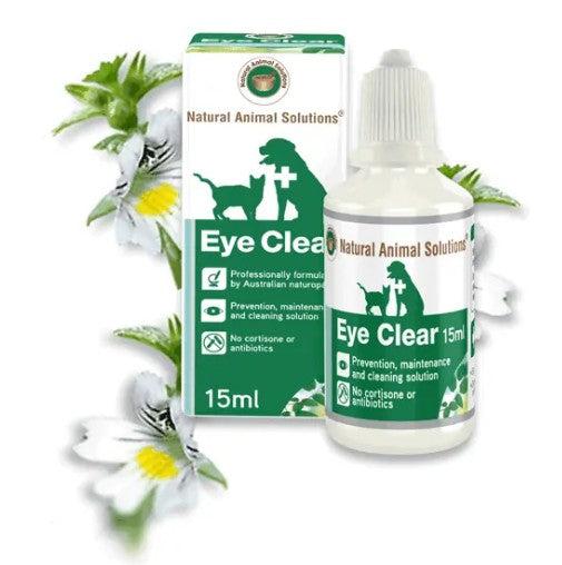 Natural Animal Solutions Eye Clear 15ml-Dog Grooming & Coat Care-Ascot Saddlery