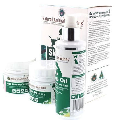 Natural Animal Solutions Skin Pack-Dog Potions & Lotions-Ascot Saddlery