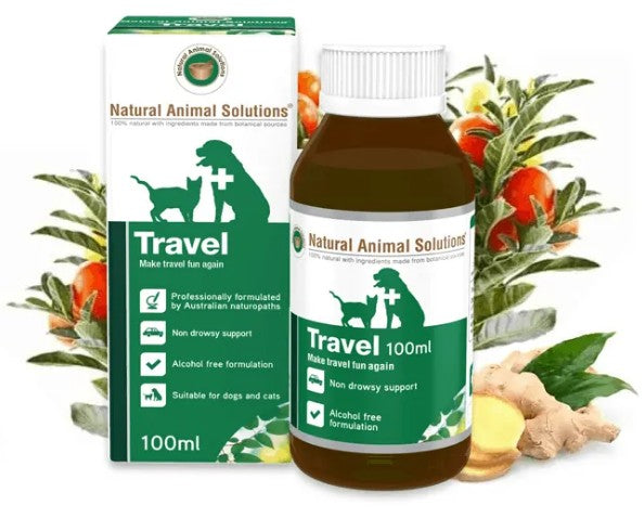 Natural Animal Solutions Traveleze 100ml-Dog Potions & Lotions-Ascot Saddlery