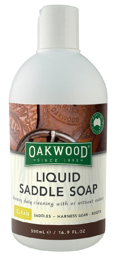 Oakwood Liquid Soap 500ml-STABLE: Leather Care & Proofing-Ascot Saddlery