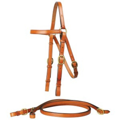 Ord River Barcoo Bridle Brown-HORSE: Stock & Western-Ascot Saddlery