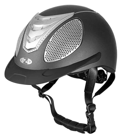 Oscar Shield Helmet Black-RIDER: Helmets-Ascot Saddlery