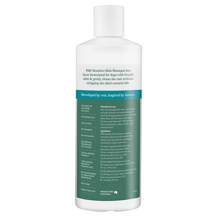 Paw Sensitive Shampoo 500ml-Dog Grooming & Coat Care-Ascot Saddlery