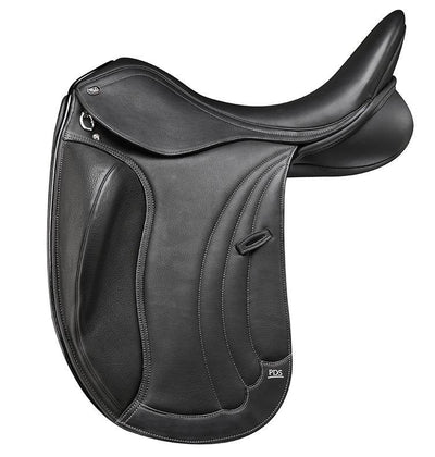 Pds Delicato Monoflap Dressage Saddle Black-SADDLES: Dressage Saddles-Ascot Saddlery