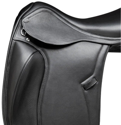 Pds Integro Monoflap Dressage Saddle Black-SADDLES: Dressage Saddles-Ascot Saddlery