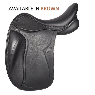 Pds Integro Monoflap Dressage Saddle Brown-SADDLES: Dressage Saddles-Ascot Saddlery