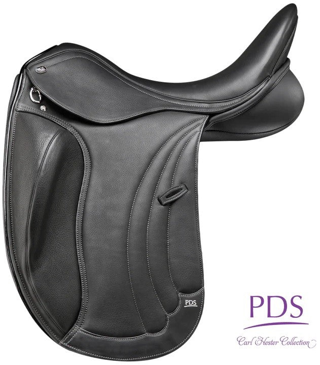 Pds Valegro Monoflap Dressage Saddle Black-SADDLES: Dressage Saddles-Ascot Saddlery