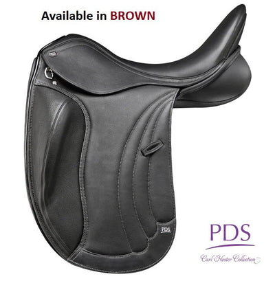 Pds Valegro Monoflap Dressage Saddle Brown-SADDLES: Dressage Saddles-Ascot Saddlery