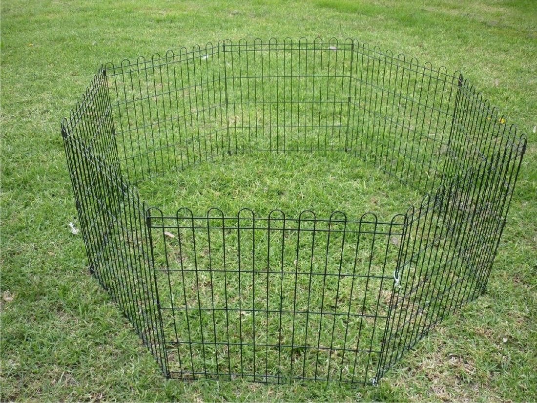 Pen Exercise Pet-Dog Kennels Carriers & Pens-Ascot Saddlery