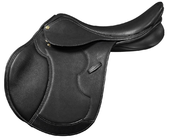 Pessoa Legacy Heritage Pro Jumping Saddle Black-SADDLES: Jumping Saddles-Ascot Saddlery