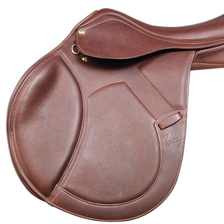 Pessoa Nelson Pro Jumping Saddle Black-SADDLES: Jumping Saddles-Ascot Saddlery