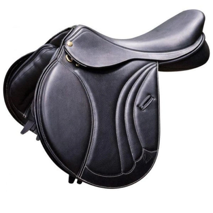Pessoa Tomboy Jumping Saddle Black-SADDLES: Jumping Saddles-Ascot Saddlery