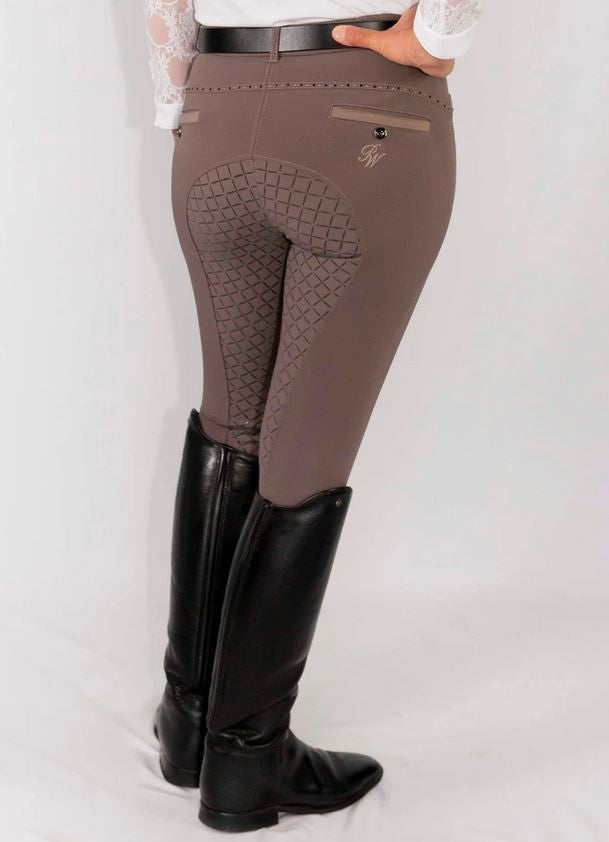 Peter Williams Cambridge Breeches Walnut Ladies-CLOTHING: Jodhpurs & Breeches Ladies-Ascot Saddlery