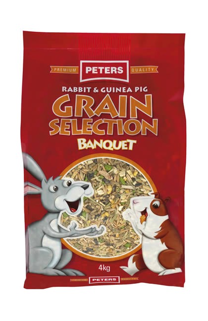Peters Rabbit Food Grain Select 4kg-Small Animal-Ascot Saddlery