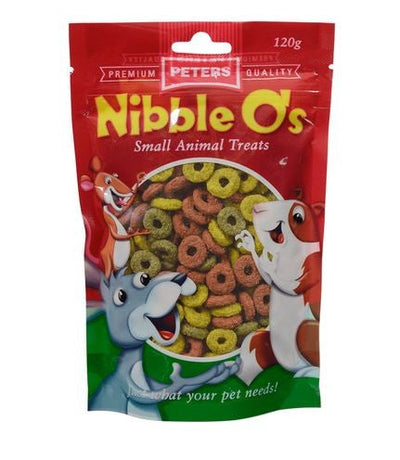 Peters Treat Nibble Os 120gm-Small Animal-Ascot Saddlery