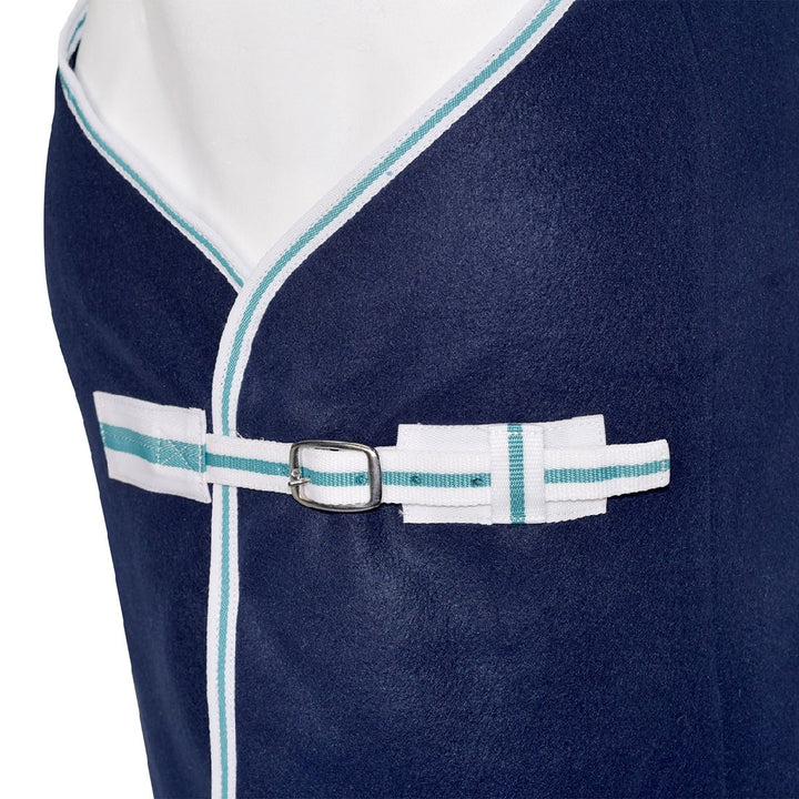 Polar Fleece Rug Blue-RUGS: Winter Rugs, Neck Rugs & Hoods-Ascot Saddlery