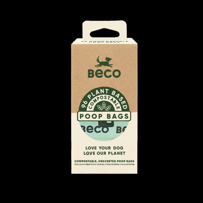 Poo Bag Beco Compostable 96pack-Dog Walking-Ascot Saddlery