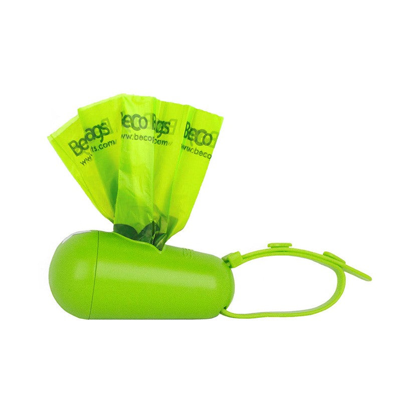 Poo Bag Beco Dispenser With One Roll Of 12 Bags-Dog Walking-Ascot Saddlery