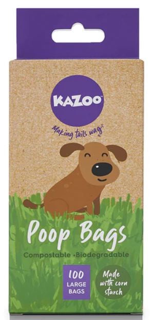 Poo Bag Kazoo Eco 100pack-Dog Walking-Ascot Saddlery