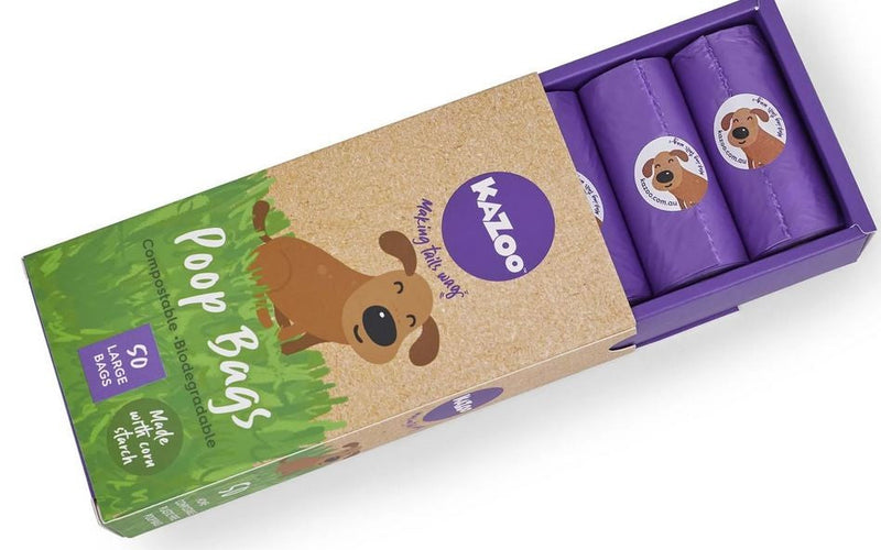 Poo Bag Kazoo Eco 50pack-Dog Walking-Ascot Saddlery